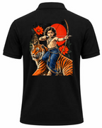 Bala Ayyappa Polo T-Shirt + Veshti + Thundu (COMBO)