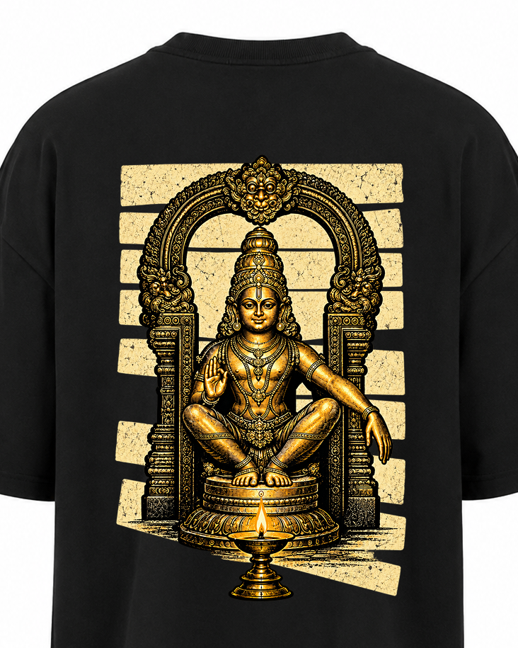 Pon Aandavan Oversize T Shirt + Veshti + Thundu (COMBO)