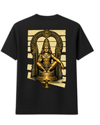 Pon Aandavan Round Neck T Shirt + Veshti + Thundu (COMBO)
