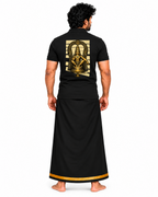 Pon Aandavan Polo T Shirt + Veshti + Thundu (COMBO)
