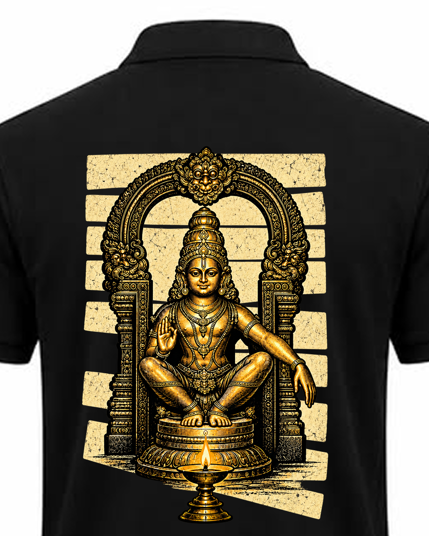 Pon Aandavan Polo T Shirt + Veshti + Thundu (COMBO)