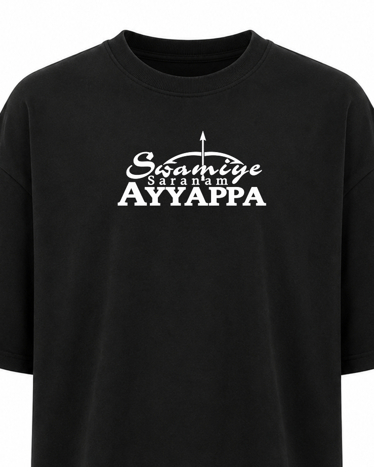 Ayyappa Maharaja Oversize T Shirt + Veshti + Thundu (COMBO)