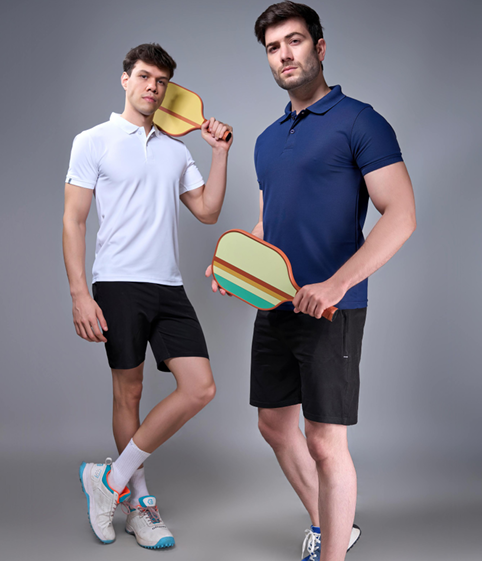 Fitrex Men’s Polo Plain Half Sleeve T-Shirt – FX021