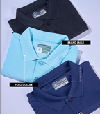 Fitrex Men’s Polo Plain Half Sleeve T-Shirt – FX021