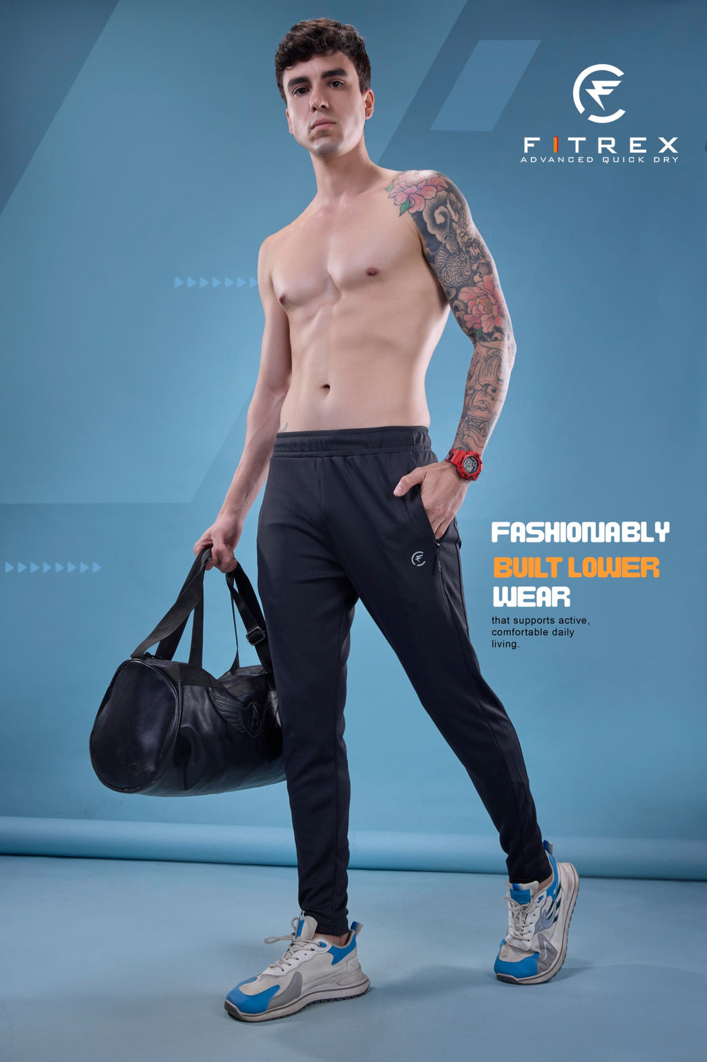 Fitrex Premium Basic Trackpant - FX011