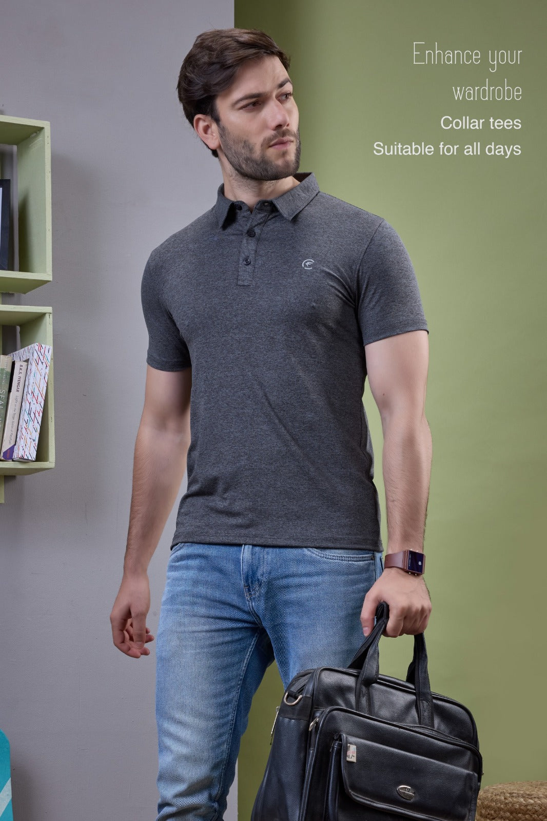 Fitrex Men's Barista Polo T-Shirt FX497