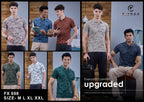 Fitrex Men's Printed Polo T-Shirt -FX698