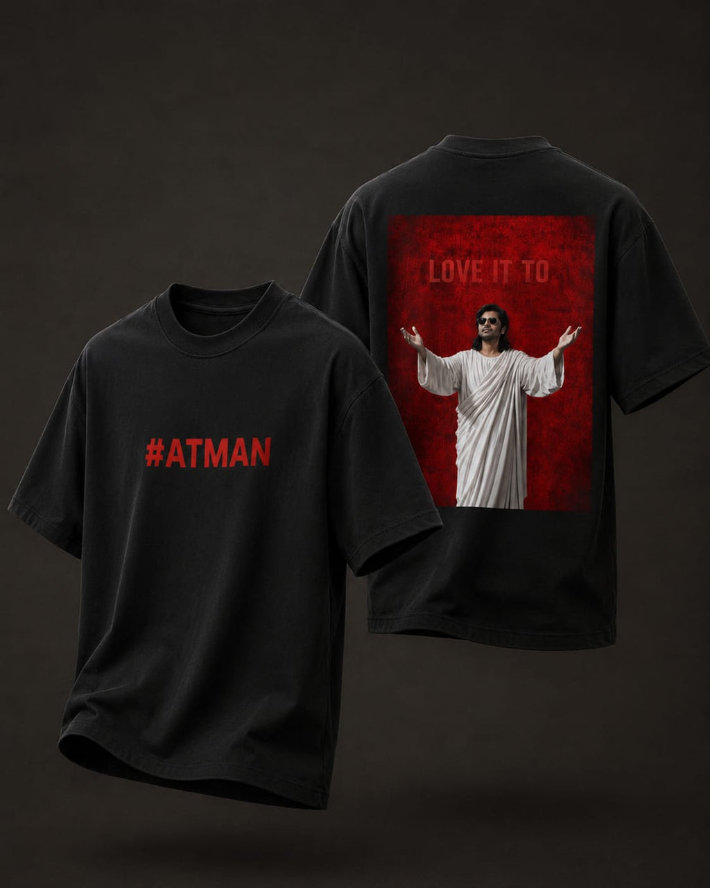 ATMAN DROP SHOULDER T SHIRT