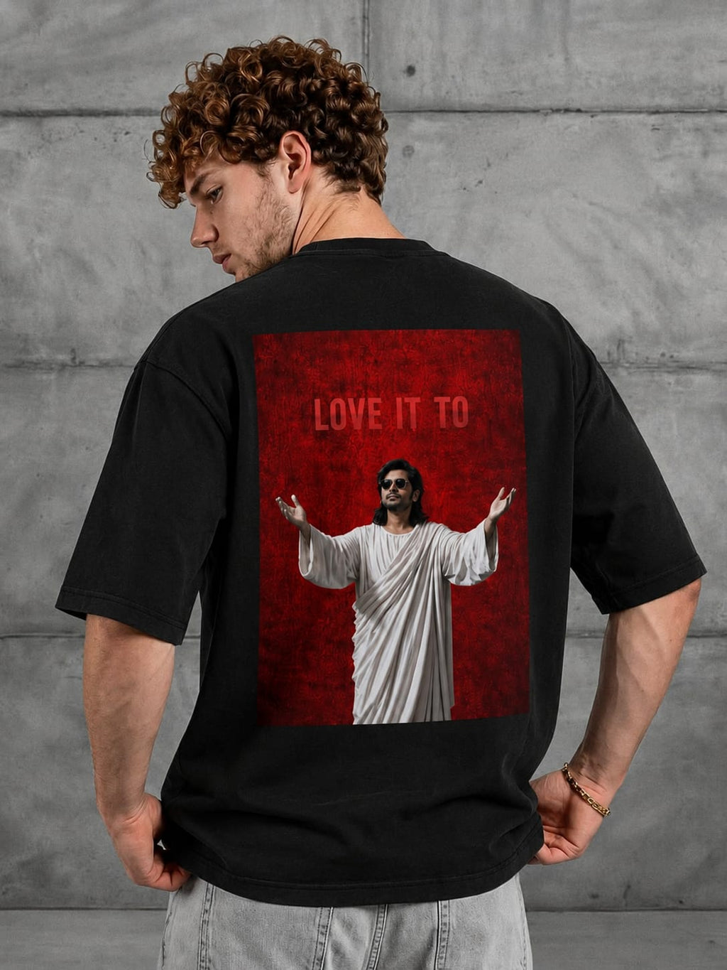 ATMAN DROP SHOULDER T SHIRT