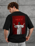 ATMAN DROP SHOULDER T SHIRT
