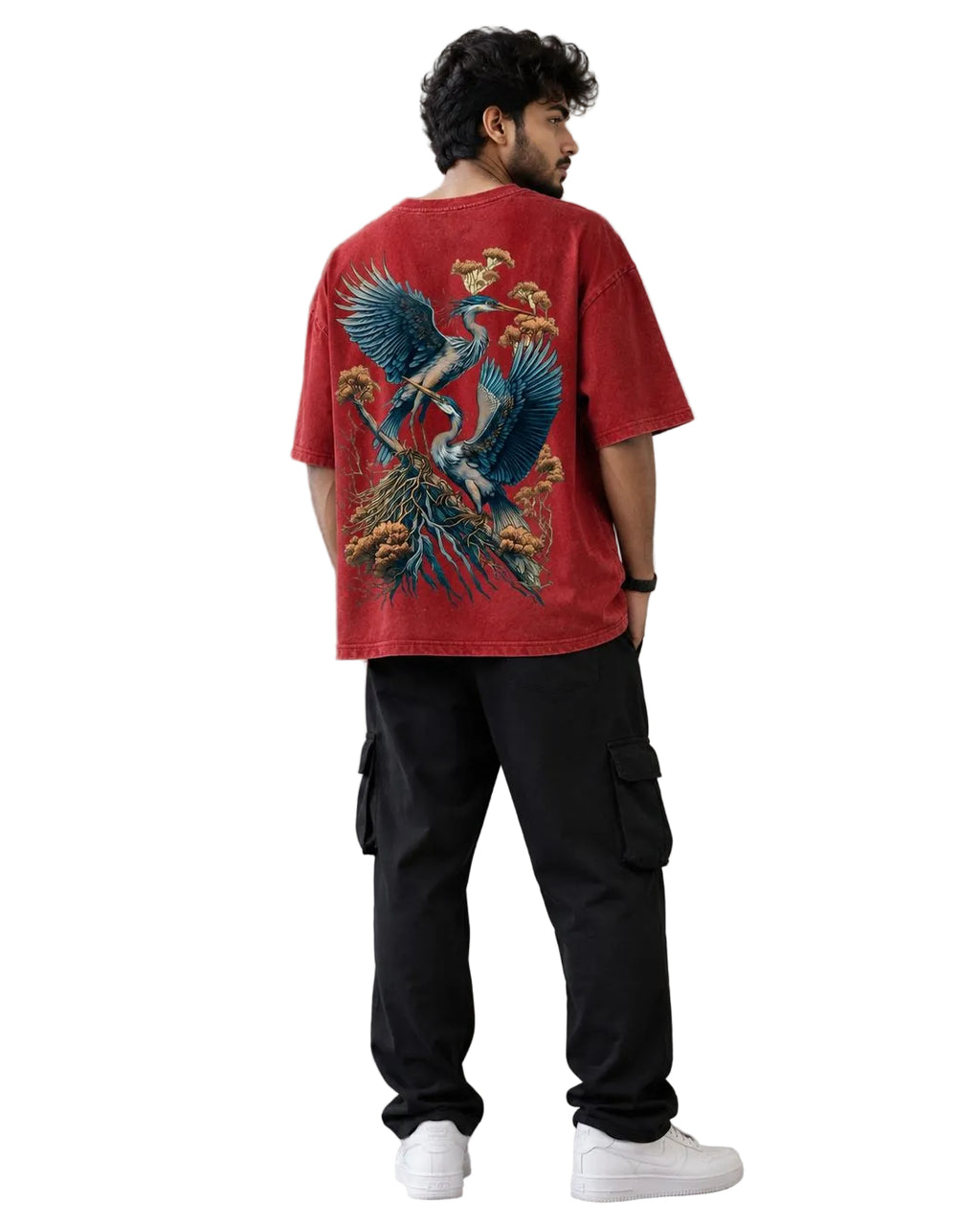 Back Graphic Oversized T-Shirt